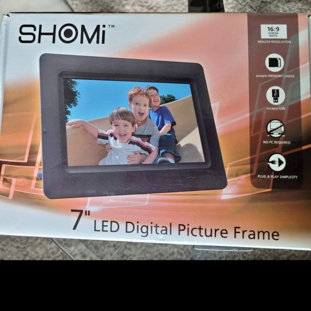 7" LED Digital Picture Frame
